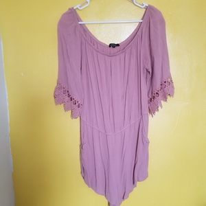 NWOT Ambiance Romper Plus Size 1X